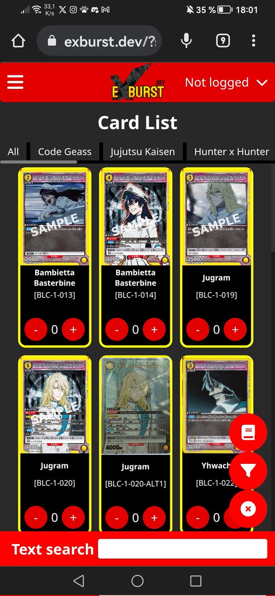 unionarena_fr's tweet photo. #Bleach #unionarena #ユニアリ
latest revals are up on the website in French and English! : https://t.co/0vQ6LcYNpq https://t.co/wXdaJTfqDA