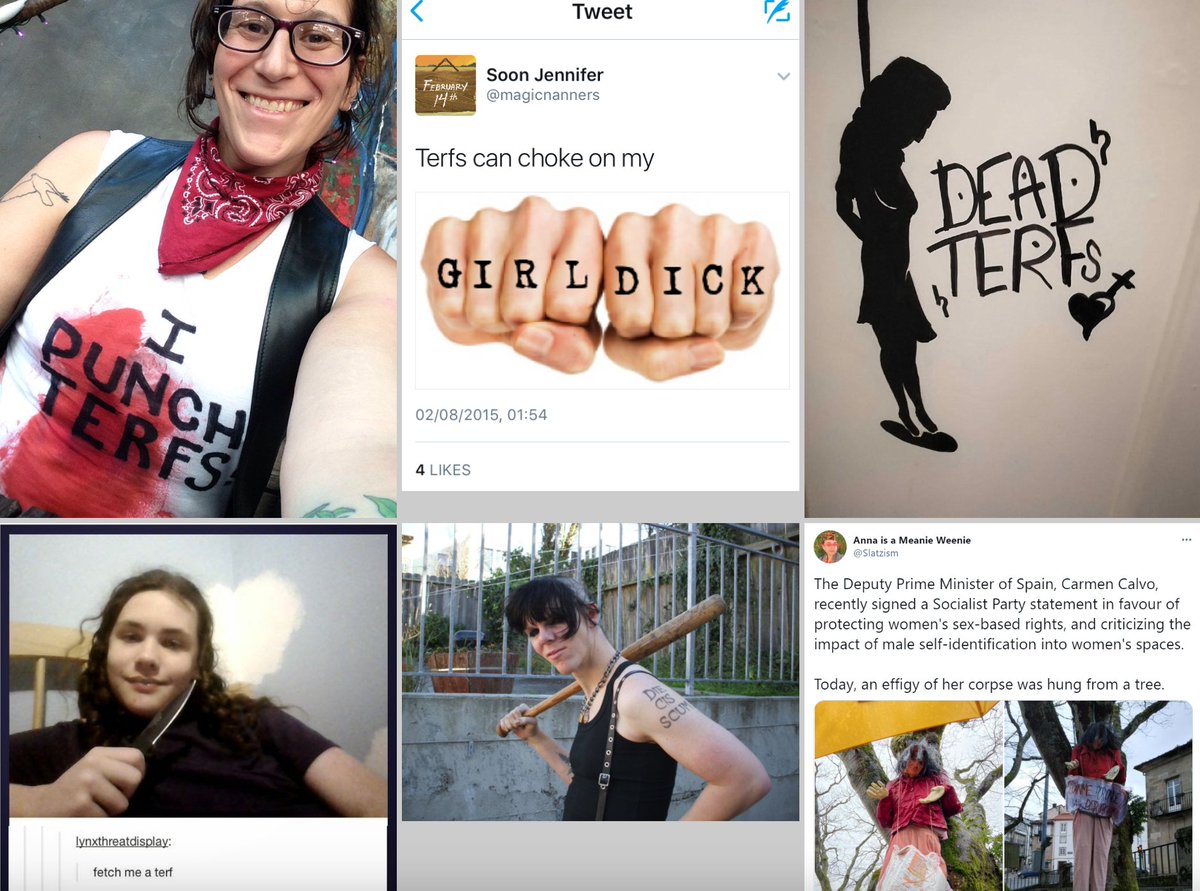 KDansky's tweet image. #TRANTIFA logic: 

It&apos;s basic human decency to use someone&apos;s preferred pronouns and to wish sexual violence and death on anyone who doesn&apos;t.