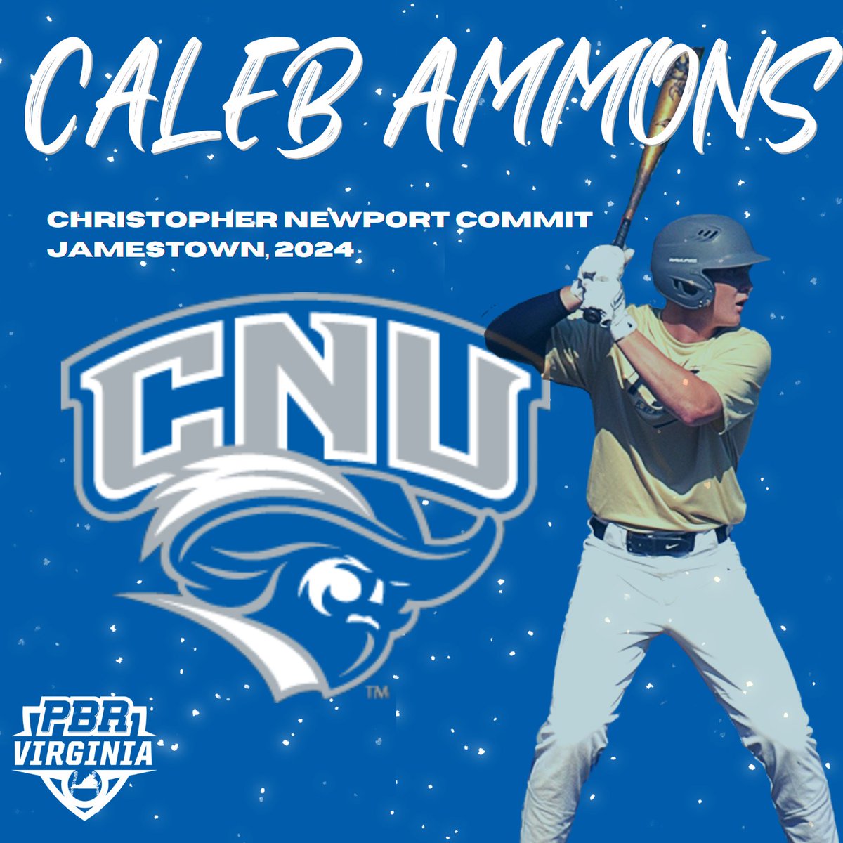 🚨 #VADCUSG Commitment Alert 🚨

Another member of the Unsigned Senior Games is now off the board. Jamestown SS/RHP Caleb Ammons has made his commitment to Christopher Newport.

See more on the recent Captains' commit ⬇️
loom.ly/FOWL3rc

#PBRIsThere