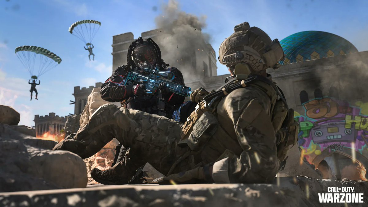 CoDQG_'s tweet photo. Demain soir, la nouvelle map de Resurgence "Al Bagra Fortress" sera disponible sur #Warzone avec la nouvelle mise à jour des playlists. https://t.co/t2yIU9zwd4
