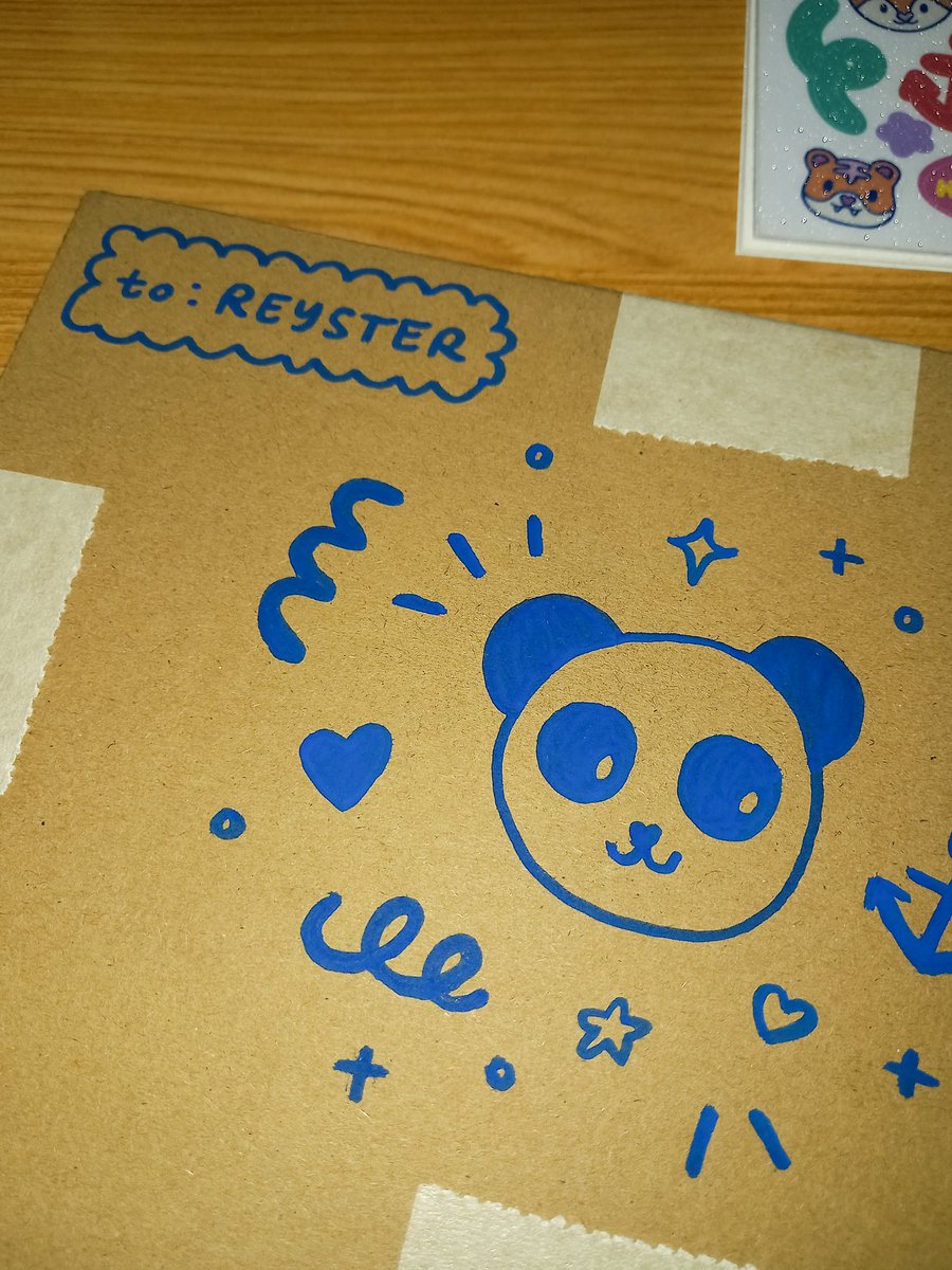 update: matapang ako 😐 sa sobrang tapang ko, i added 2 sets of stickers para magbigay rin siya kay vinci WSHSJDJDJ bawal madamot

i hope this reaches reyster 🙏 !!!