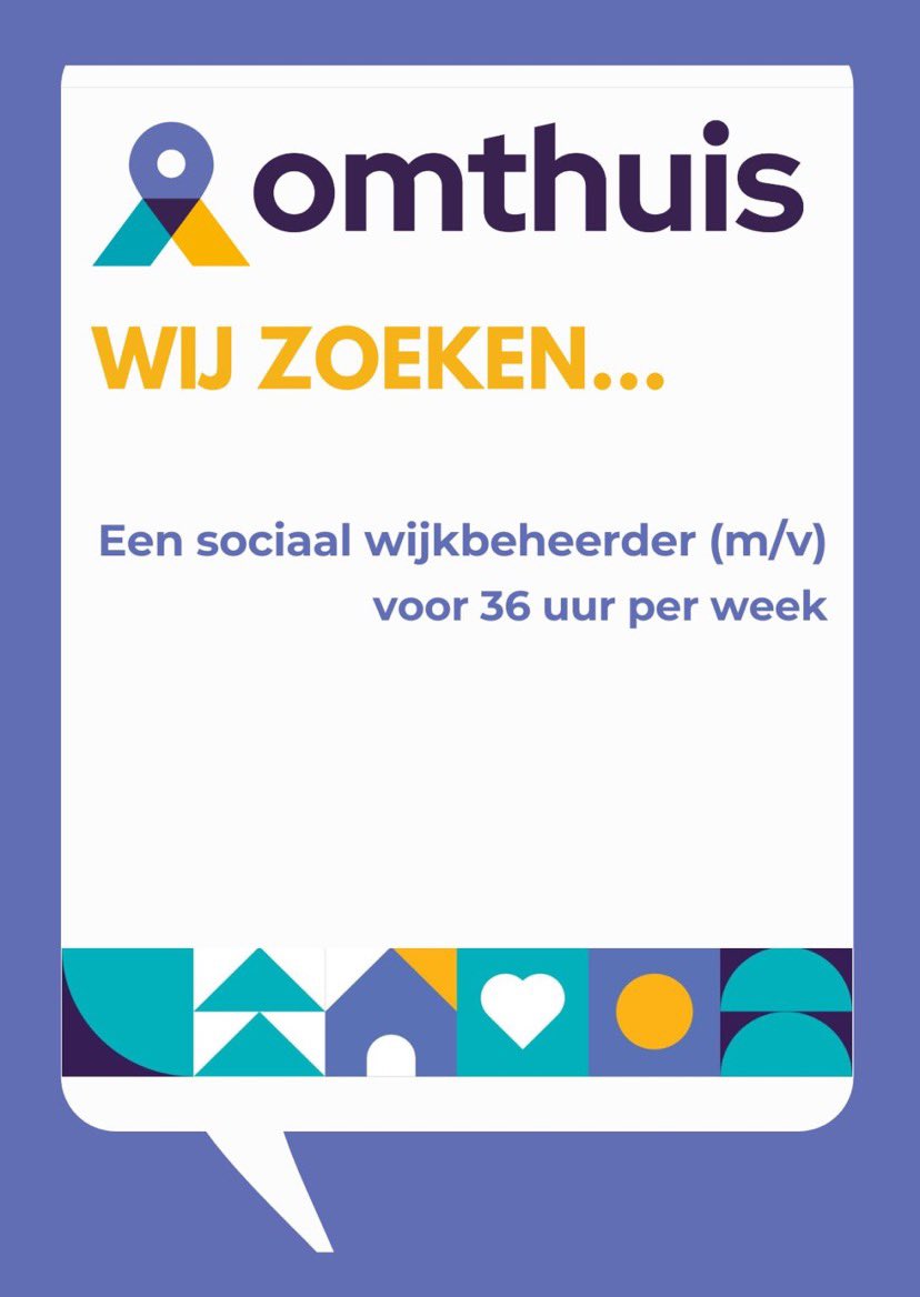 📢Gezocht: nieuwe collega! eemlandwonen.nl/media/2073/vac… #vacature #sociaalwijkbeheerder #woningbouwcorporatie Alvast bedankt voor jouw retweet!