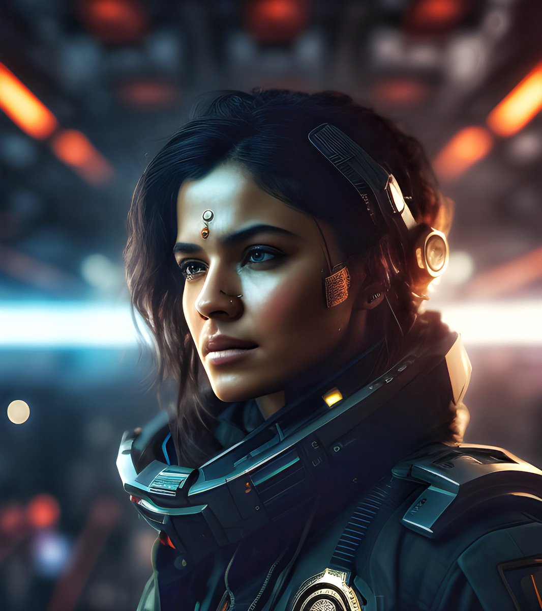 RajMDalvi's tweet photo. Name: Siya II
Year:  3047 BCE
City:  Ayodhya Cyber City 
Job:  Cyber Scientist for Sugriva Foundation. 
Sugriva Foundation headed by Raghav, Siya's soul mate is investigating the corruption &amp; illegal cybernetics experiments done by Lanka Corp. 
#cyberpunk #fiction #भारत https://t.co/3PCPiwzkTe
