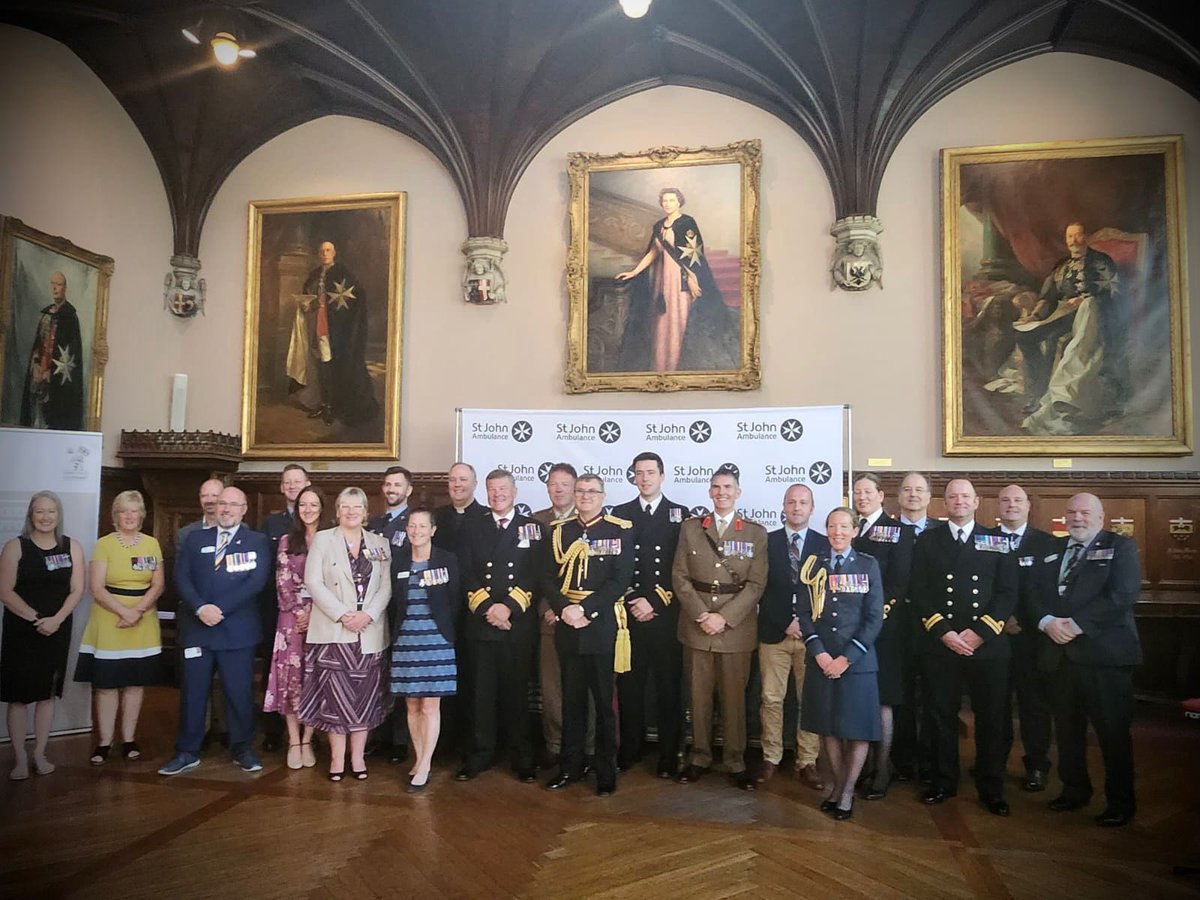 A joyous and significant moment celebrating St John Ambulance signing up to the Armed Forces Covenant. An opportunity to hear about the critical role St John plays in supporting the military community, and to catch up with friends from 4626 and across the Services.