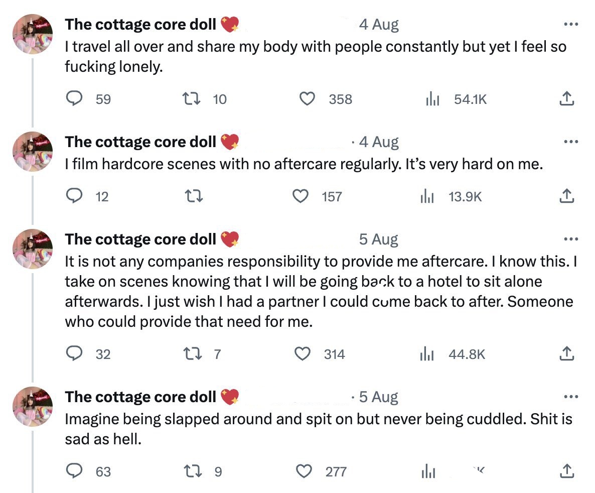 OnlyFans Girls Posting Their L's tweet media