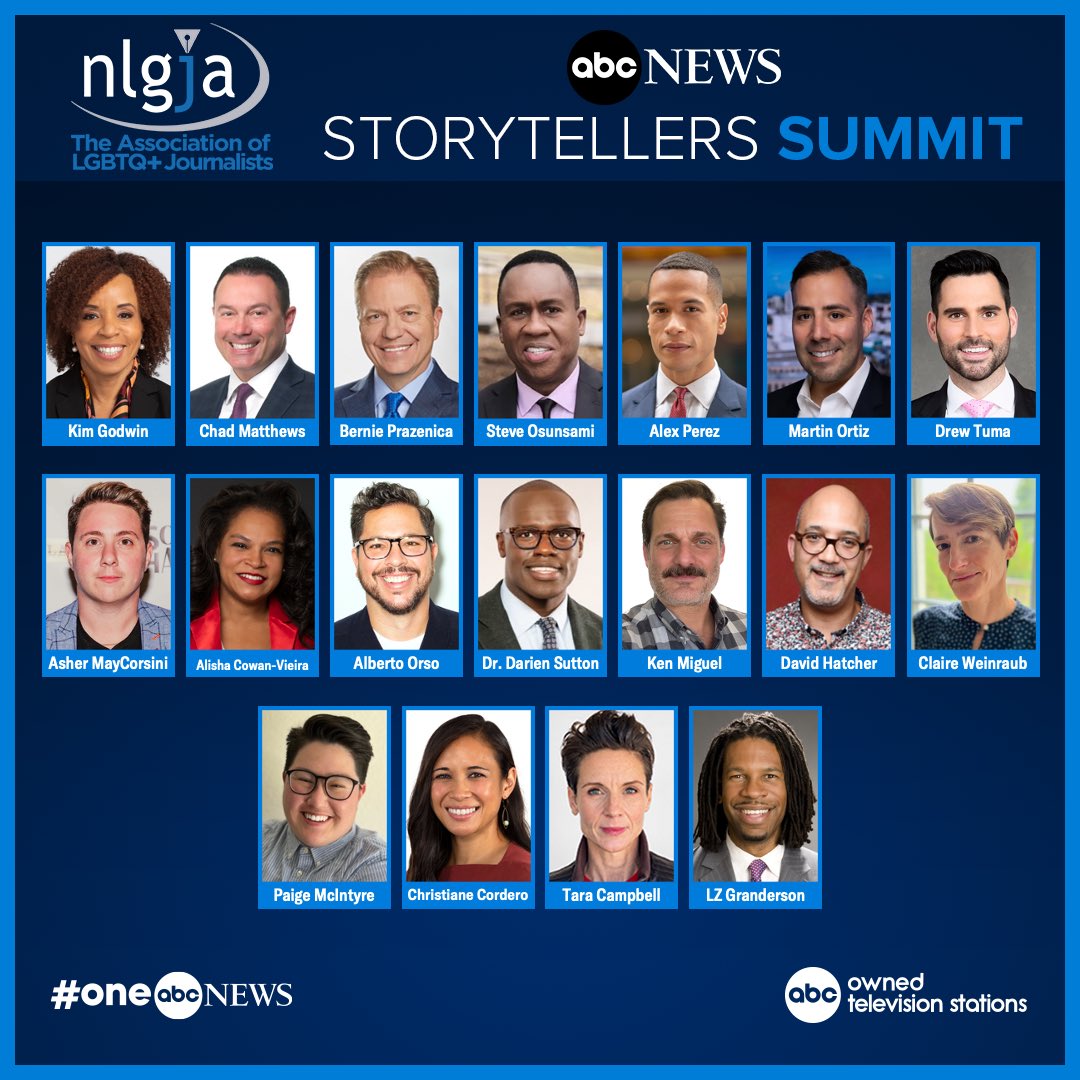 We’re headed back on the road - our ABC News Storytellers Summit will be at #NLGJA in Philadelphia!