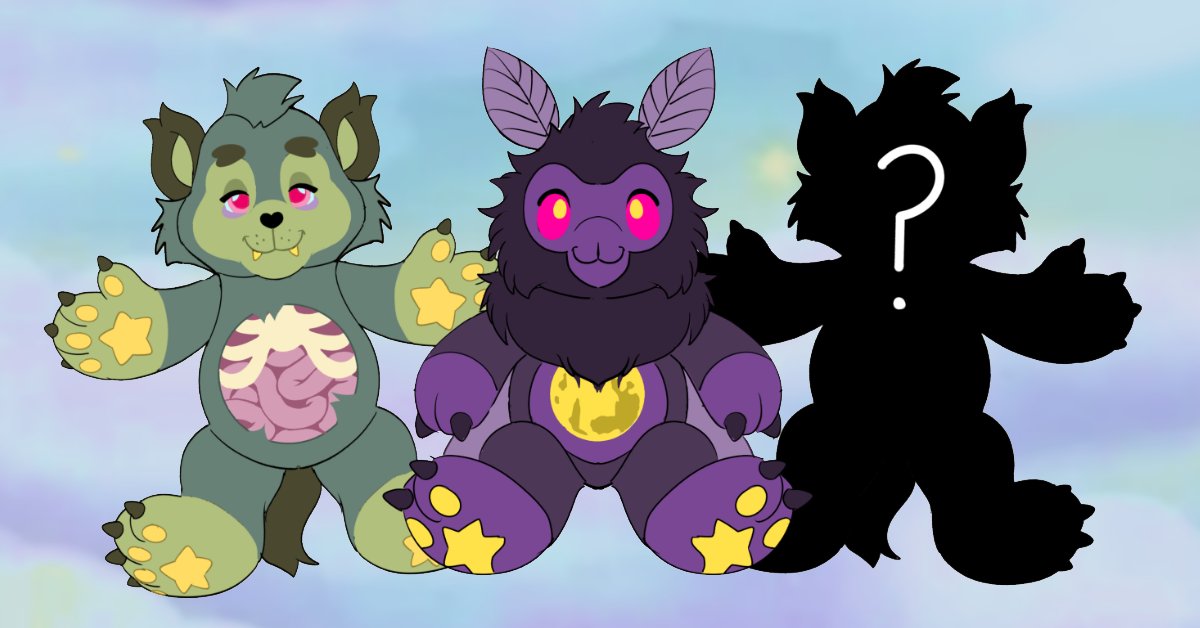 We are live!!! 😍 And already a 5th of the way towards being funded in less than 10 minutes. Go adopt your new cryptid pal today! (🔗 below)
