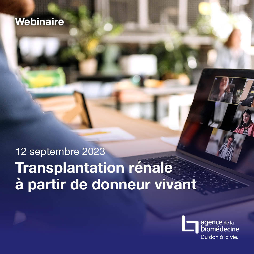 ag_biomedecine's tweet photo. 📆 Le mardi 12 septembre à 17h00 aura lieu un webinaire sur la transplantation rénale à partir de donneurs vivants.

🤝 Découvrez les actualisations des recommandations françaises pour le don du vivant en vous inscrivant au lien suivant 👉 https://t.co/iz3YBNcnN3 https://t.co/dfBf06ZXJX
