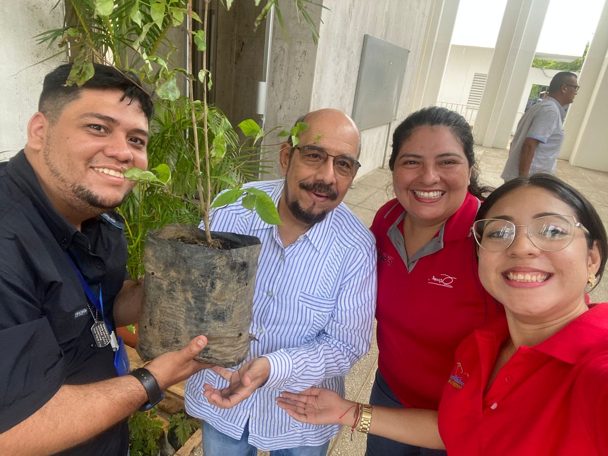 🌳 El Mov Ambientalista Guardabarranco, de la @AsambleaNi, llevó a cabo la jornada “Adopta un árbol”, con 220 árboles disponibles de 13 distintas especies (mandarina, limones, naranjagria, papaya, madroño, mango, achiote, monges, robles, acacia, marañones, añafistolas y madroños)