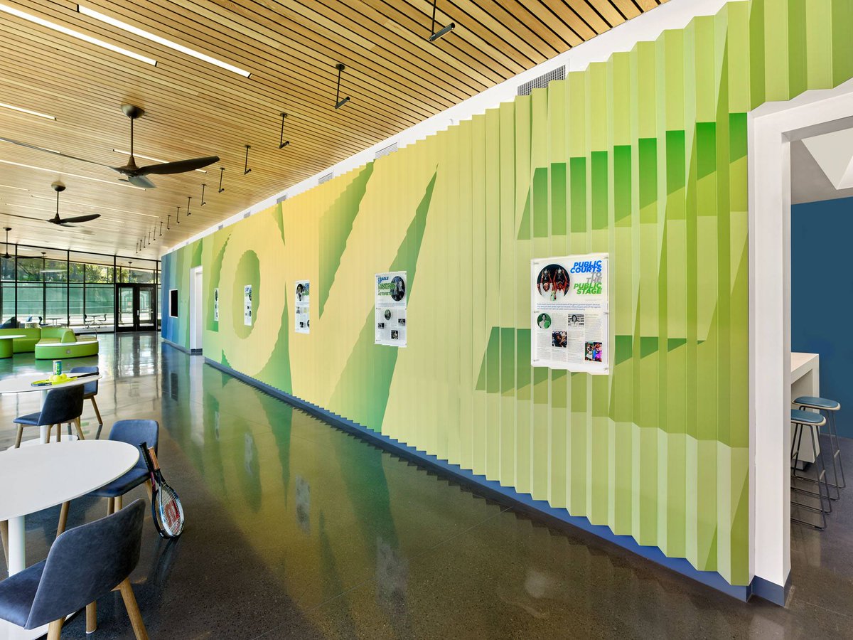 HGA (@hga) on Twitter photo During the opening day of the <a href="/usopen/">US Open Tennis</a>, <a href="/usta/">USTA</a> recognized the Lisa and Douglas Goldman Tennis Center with the 2023 Outstanding Facility Award. Congrats to <a href="/RecParkSF/">San Francisco Recreation and Park Department</a>, Larry Dodge, and <a href="/EHDDarch/">EHDD</a>, which designed the center with early input from HGA.
More: bit.ly/3EjrPNq During the opening day of the <a href="/usopen/">US Open Tennis</a>, <a href="/usta/">USTA</a> recognized the Lisa and Douglas Goldman Tennis Center with the 2023 Outstanding Facility Award. Congrats to <a href="/RecParkSF/">San Francisco Recreation and Park Department</a>, Larry Dodge, and <a href="/EHDDarch/">EHDD</a>, which designed the center with early input from HGA.
More: bit.ly/3EjrPNq