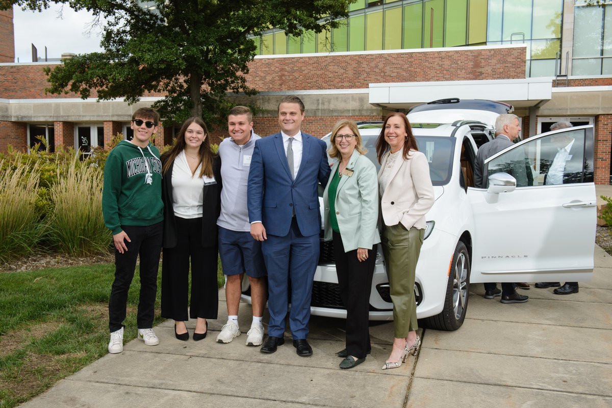 Last week, ASMSU had the opportunity to accept a generous donation from <a href="/Chrysler/">Chrysler</a> to our Safe Ride program. We are so grateful to everyone who made this happen - stay tuned for September 11 when Safe Ride starts operating for the school year!