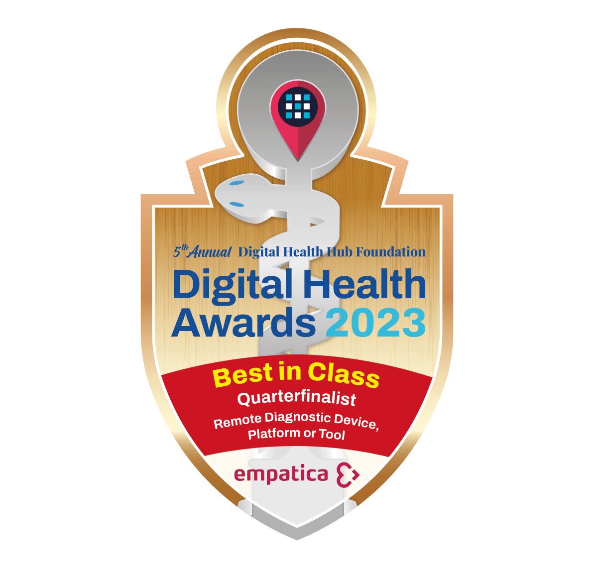 🎉We’re delighted to share that Empatica has been selected from 1,500 applications as a #DigitalHealthAwards 2023 quarterfinalist in the Best in Class track in the Remote Diagnostic Device, Platform or Tool category.

The Empatica Health Monitoring Platform is FDA-cleared, and