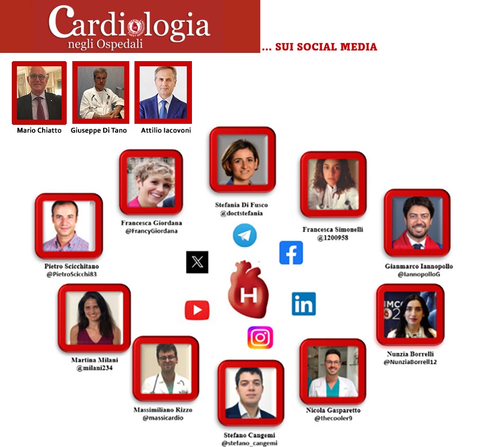 #CardiologianegliOspedali approda sui #SoMe!
Scopri i contenuti della rivista ufficiale dell’#ANMCO raccontati attraverso i #social, per un aggiornamento del mondo che gira intorno alla #cardiologia italiana.
cardiologianegliospedali.it