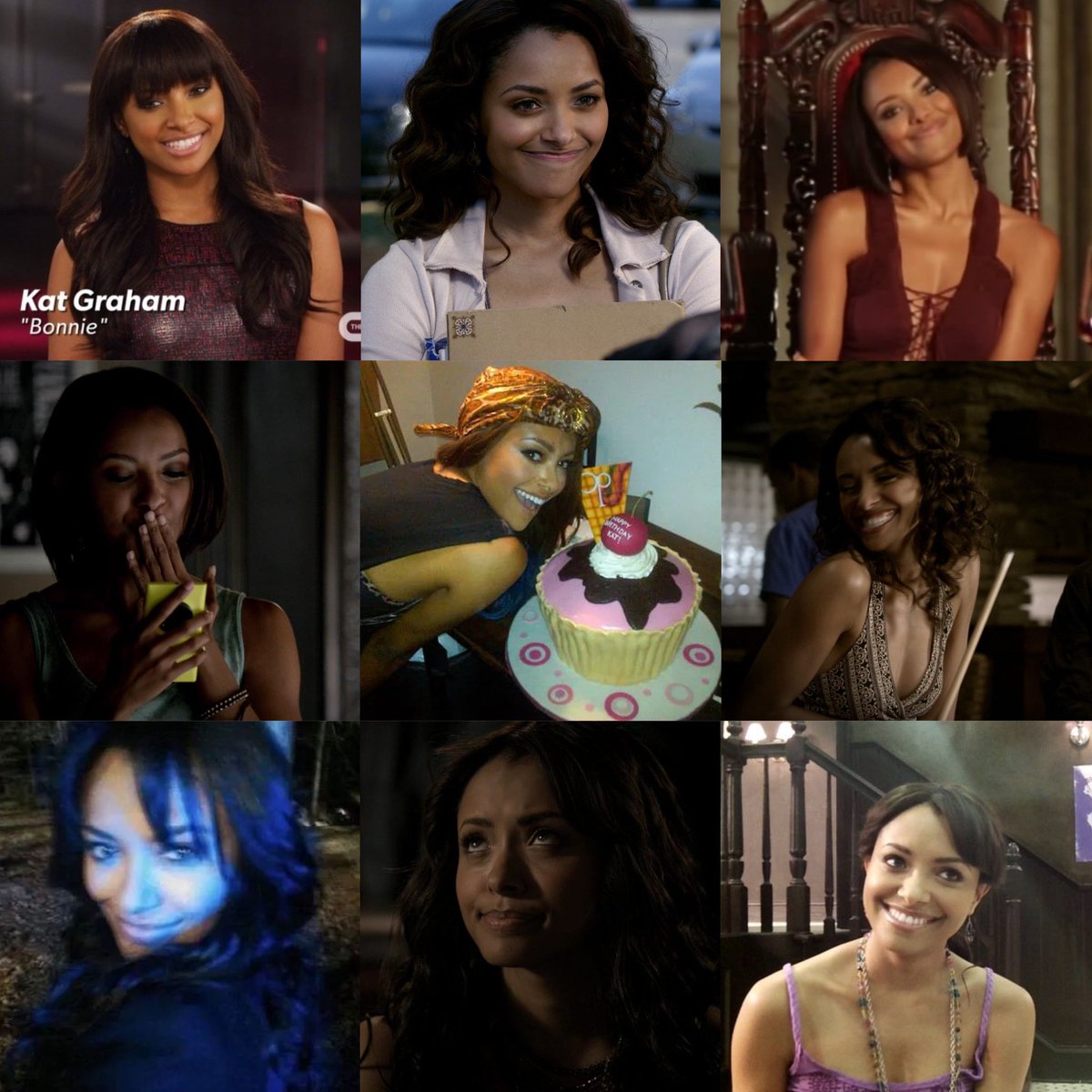 bonniesthinker's tweet image. happy birthday to the incredibly talented @KatGraham who brought us the lovely bonnie bennett&amp;lt;3