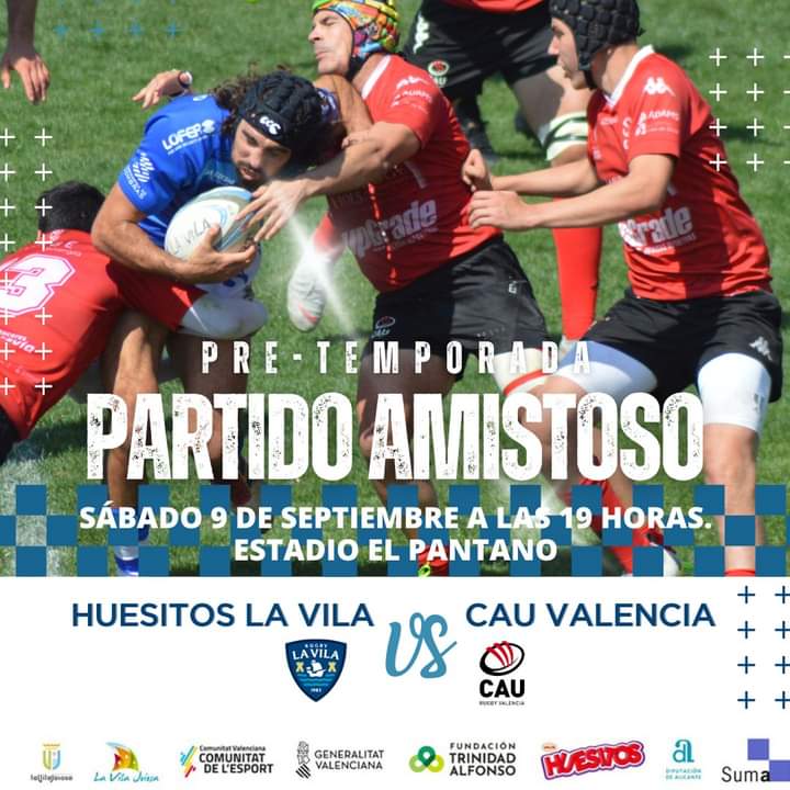 ¡¡Ya teníamos GANAS DE RUGBY!! 🏉Este sábado, en El Pantano, partido amistoso frente al CAU a las 19 horas. 💪 Hace ya unas semanas que comenzamos a preparar la pre-temporada y el sábado será buen momento para ver cómo arranca este año el equipo.
¡Nos vemos en El Pantano!