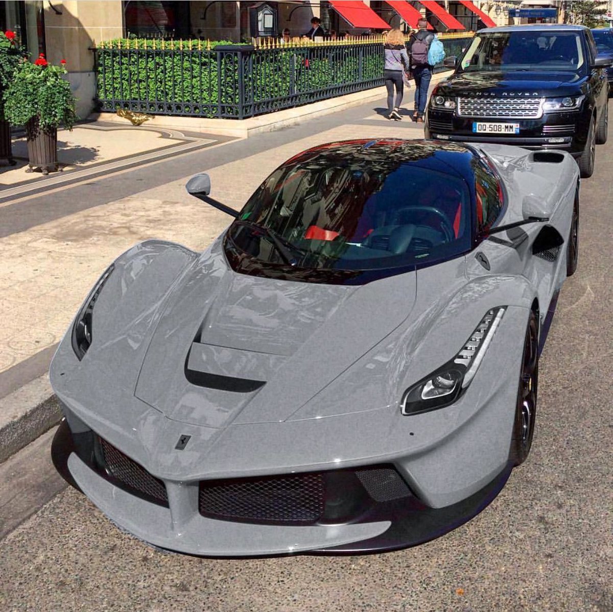 Auto_Porn's tweet photo. nardo grey LaFerrari https://t.co/ise3hR9zXI
