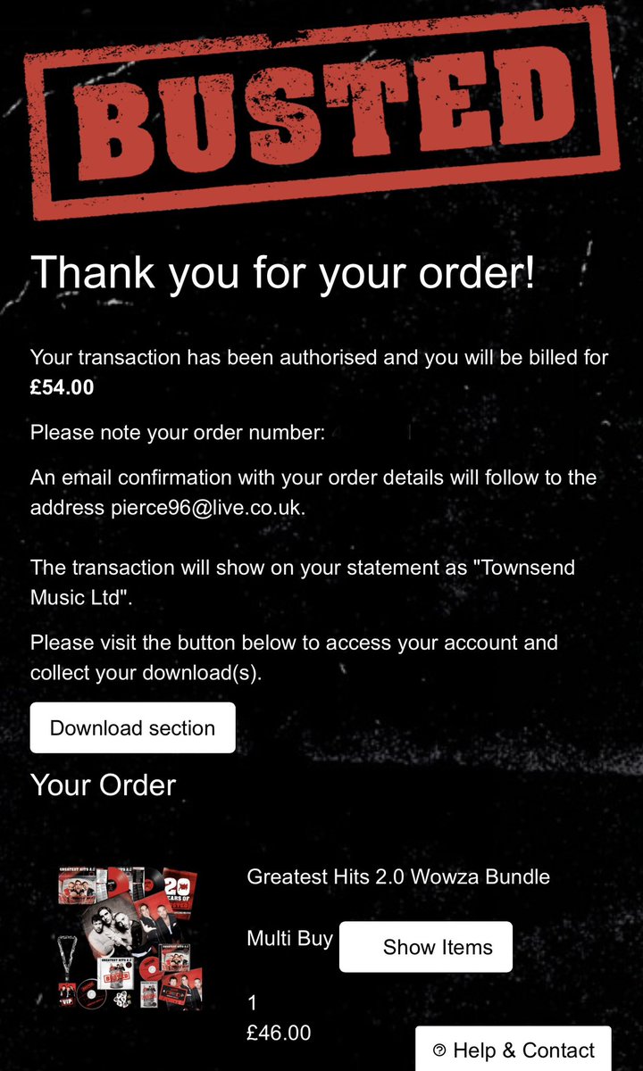 NFFCPierce's tweet photo. Had to go all with this order, can’t wait! Roll on the 15th and 22nd of September! @Busted @JamesBourne @mattjwillis @CharlieSimpson #Busted #Nottingham #Liverpool https://t.co/nxPNYceKg2