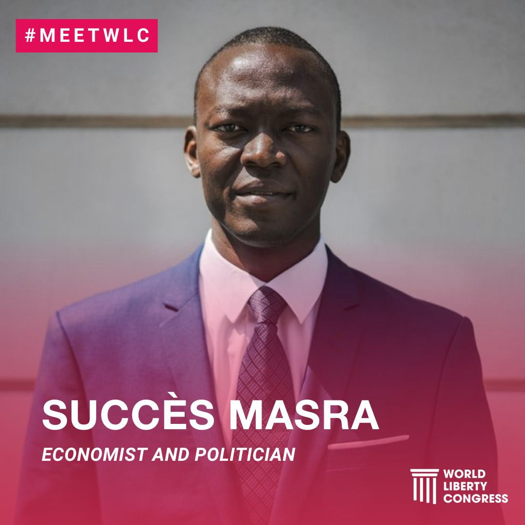 WLCongress's tweet photo. #MeetWLC
Succès Masra is a Chadian economist and politician who chairs the political
party Les Transformateurs launched in April 2018. Succès was appointed
to the Africa Development Bank’s Presidential Task Force with a focus on the development of renewable energies, and the implementation of the African Renewable Energy Initiative (AREI).
He resigned from his position as Principal Economist at the African Development Bank to launch “The Transormers” political party, which opposed the candidacy of autocrat Idriss Déby in the ballot of April 11, 2021.