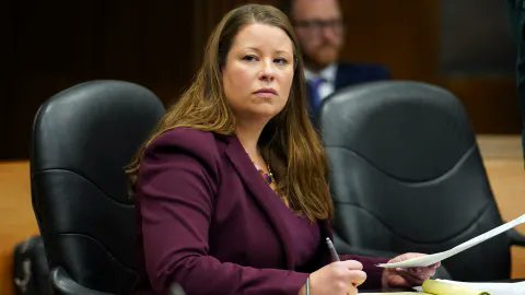 #StefanieLambert was charged last month by state prosecutors in MI for her alleged involvement in a conspiracy to access voting machines there. Lambert is also linked to a breach in Fulton Cty, PA, where she provided legal representation for the county itself after two Republican