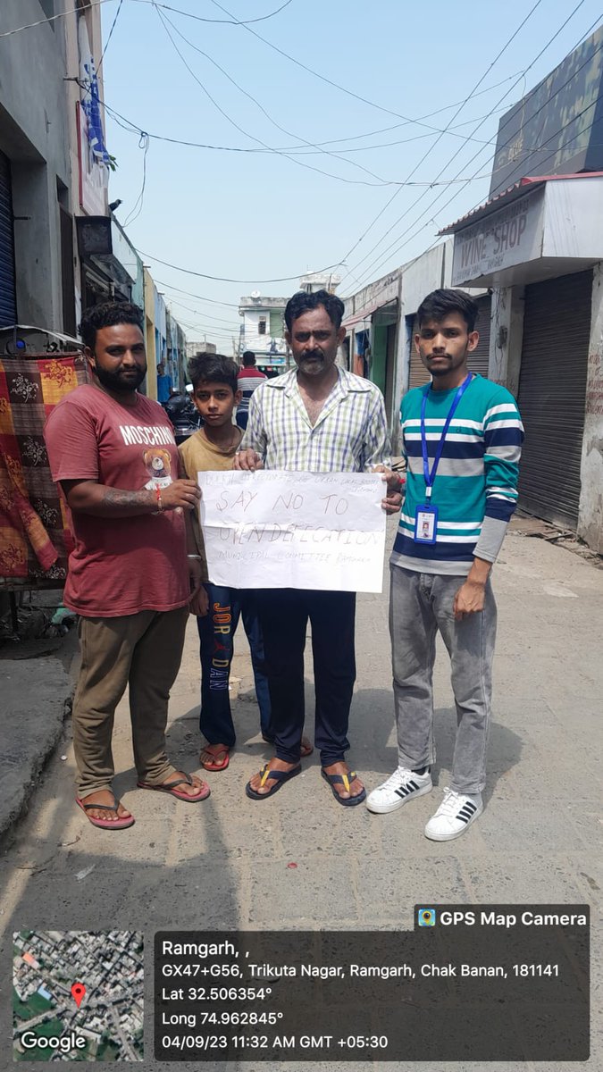 swachhramgarh's tweet image. Awareness about say no to open #defecation by IEC team Ramgarh in ward no.3
@aiilsgjk @JammuUlb @diosamba1 @OfficeOfLGJandK @SwachhBharatGov @AIILSGOfficial @MoHUA_India @JKHUDD1 @md_sbm