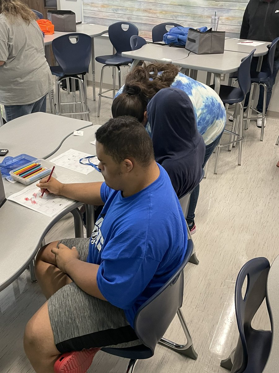 stephcuddy's tweet image. Our Family &amp;amp; Community class practicing collaboration by completing their “Find someone who” sheets ✍️ #collaboration #buddyclass #worktogether @DeniseAyres13 @SchoolTemple