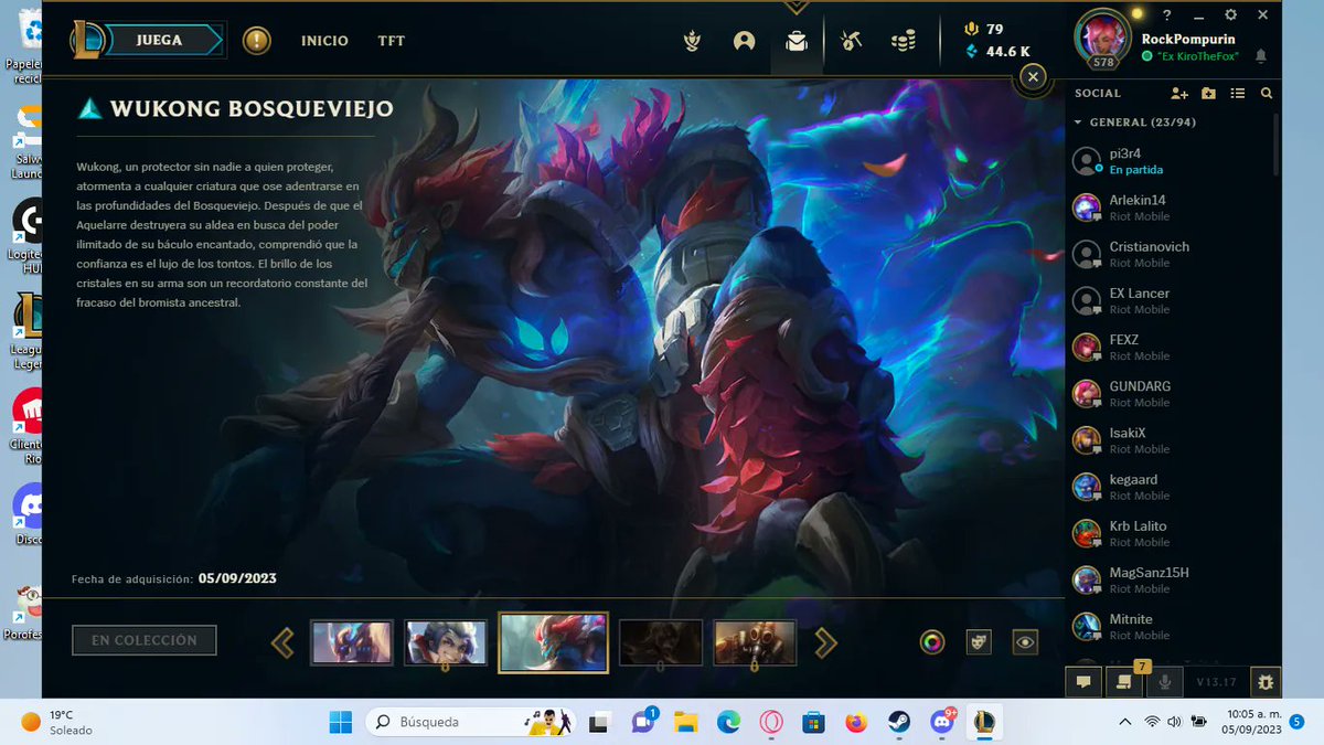 Muchas gracias a <a href="/Arucardo/">Buscando el camino!</a> por la skin del macaco en la <a href="/GAMERGY_Mx/">Telcel GAMERGY México 🇲🇽</a> 🙈