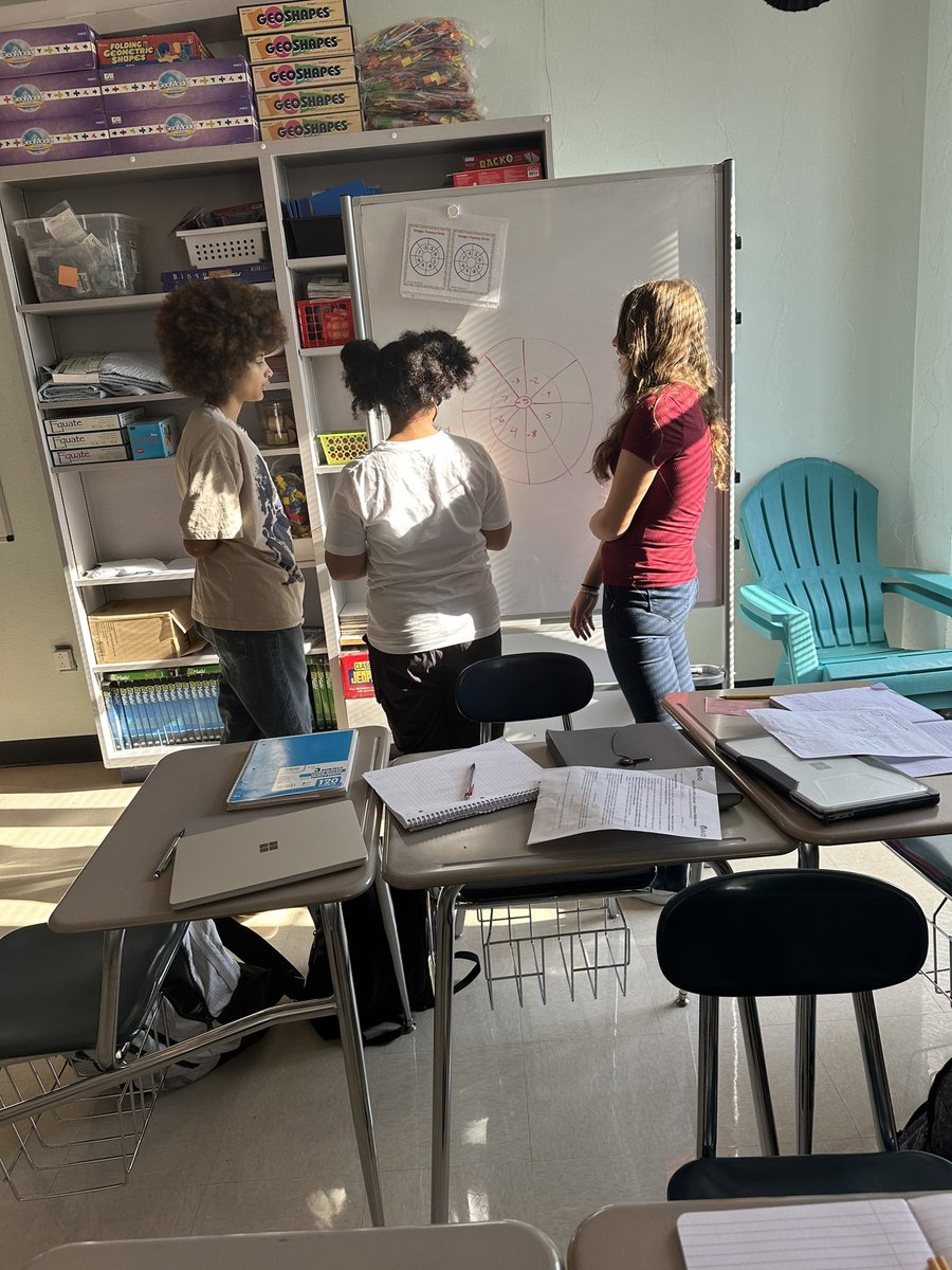 AshleyR_KISD's tweet photo. These rockstar teachers @HillwoodMS are on a mission to create thinking classrooms that inspire curiosity and critical thinking with their students! Way to go! 💡 https://t.co/5WGyDcThL9