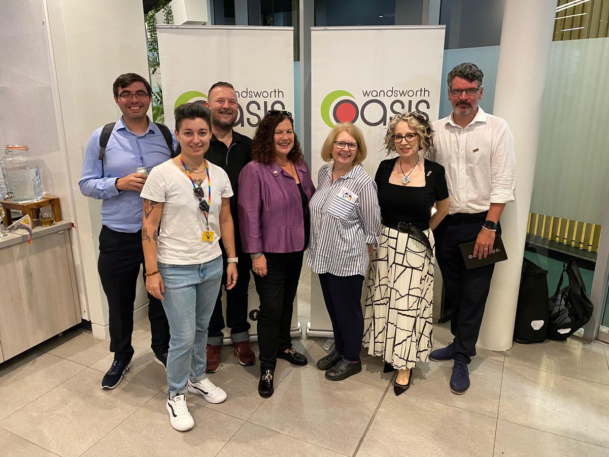 We had a brilliant evening attending City Hall for the joint London LGBT Forums Network and Proud Councils late summer reception hosted by Leonie Cooper and supported by Wandsworth Oasis 😍 Thank you for having us! 🏳️‍🌈