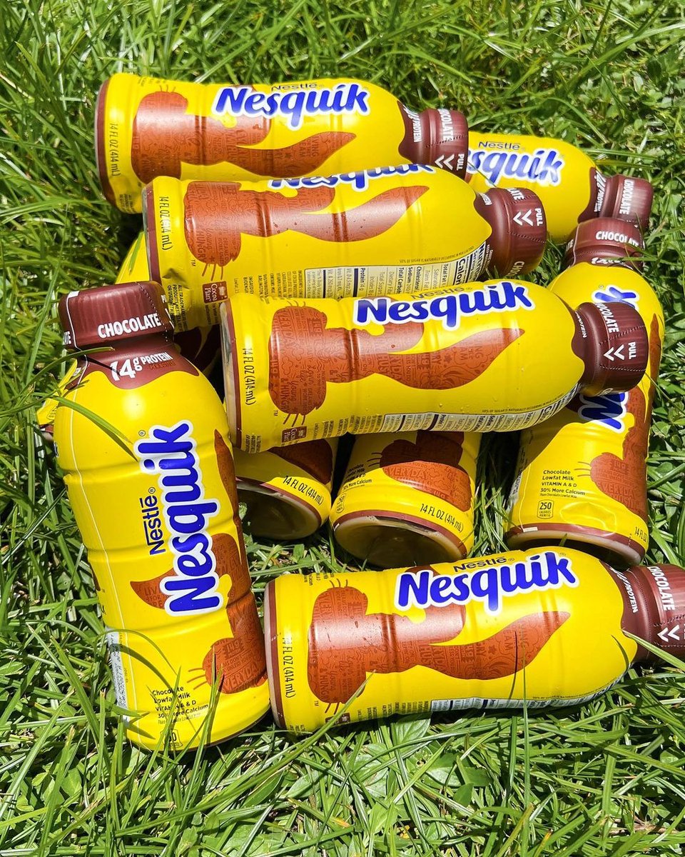 POV: You stumble across a pile of Nesquik 🤩 What are you doing? 📸| ig: chopsinthecity