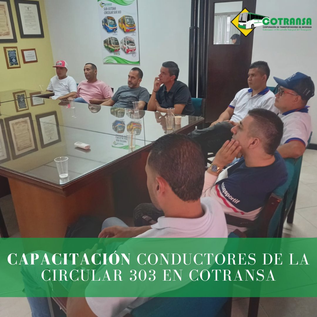 Capacitación a nuestros conductores de la Circular Sur 303