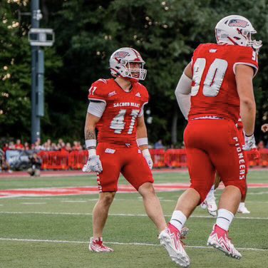 We see you <a href="/LukeHackett13/">Luke Hackett</a>   Getting on the field as a true freshman at @SHU__Football is no small feat!  StormBoy4Life ⛈️
