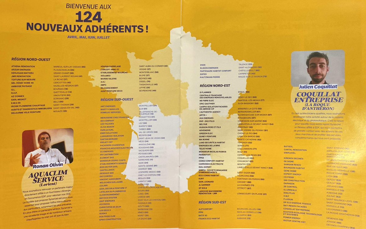 aquaclimservice's tweet photo. La Scop Aquaclim Service est partenaire "Économie d’énergie EDF" du réseau Synerciel 🤝 À ce titre, nous avons été mis en avant dans la revue nationale 🤓 Bonne lecture ! https://t.co/1L0TXGA6A4