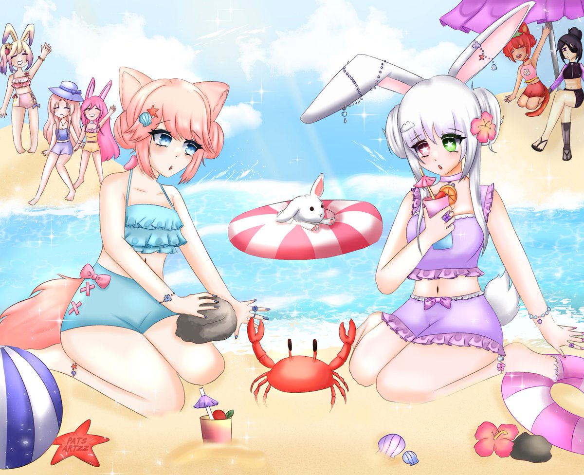 bunbunz summer 🎀⛱🌊
#artmoots #summer #ArtistOnTwitter #arttwt #artwork
