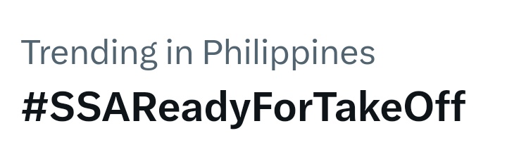 KriShinesOFC's tweet photo. Wow! Trending pala ang #SSAReadyForTakeOff. Great job, everyone!!
#SSAReadyForTakeOff
#SafeSkiesArcher https://t.co/NnrfDw1jtG