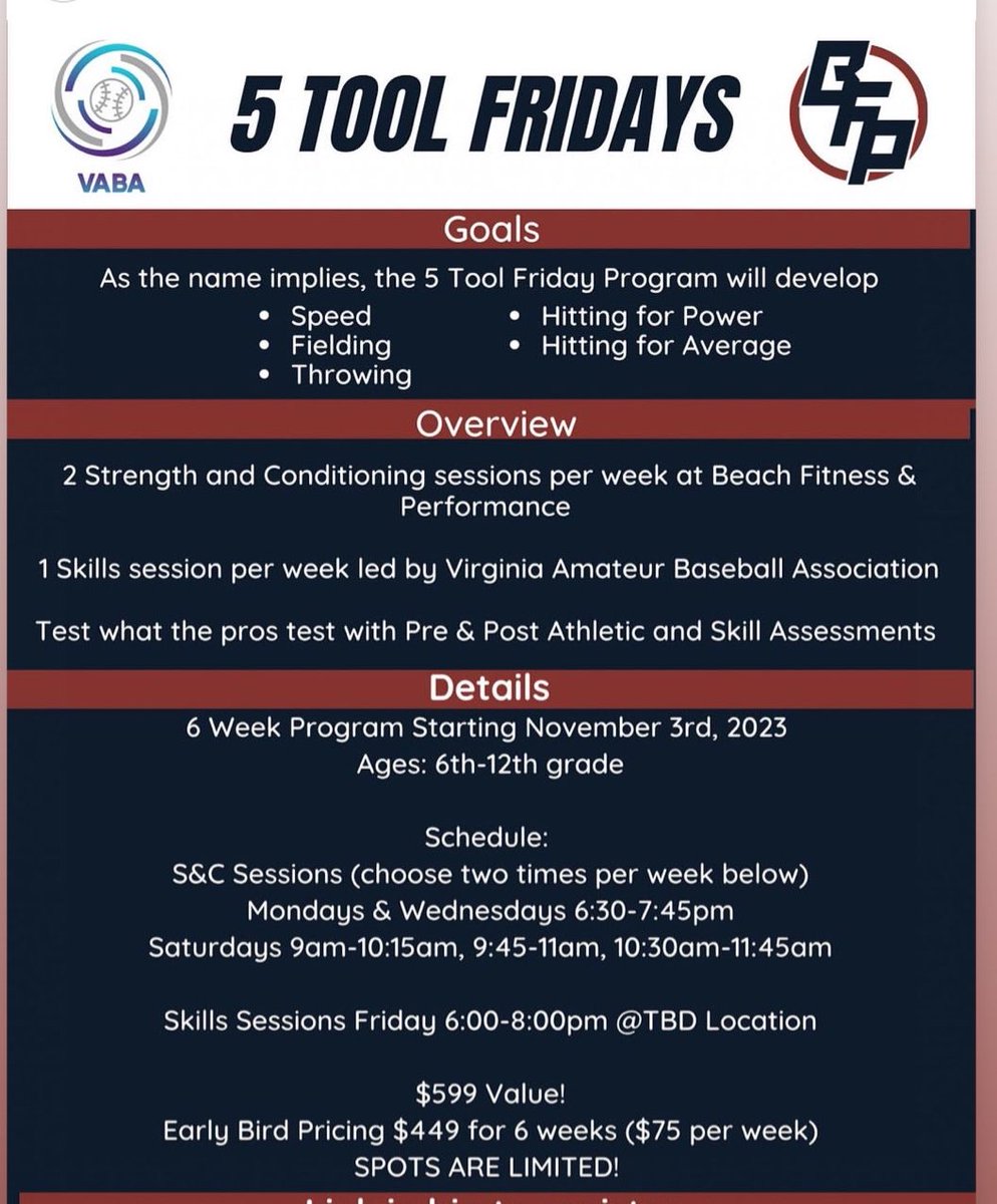 JEldridge_BB's tweet photo. Very excited to be a part of this project! 

The Hampton Roads area played a huge part in my journey, so I am extremely happy to be able to get back and help players take the next step in their development!

Register below for your best off-season yet 👇⚾️
https://t.co/oykv4nB5TD https://t.co/tzJuDXZ0ff