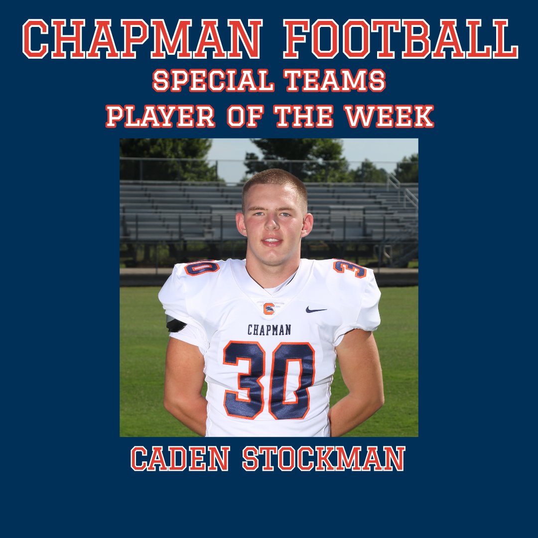CHSPanthersFB's tweet photo. Week 2 Players of the Week
@CHS_AthlDept
@spartanburgone
@biomanway
@CoachCab17 https://t.co/x56XY9afY4
