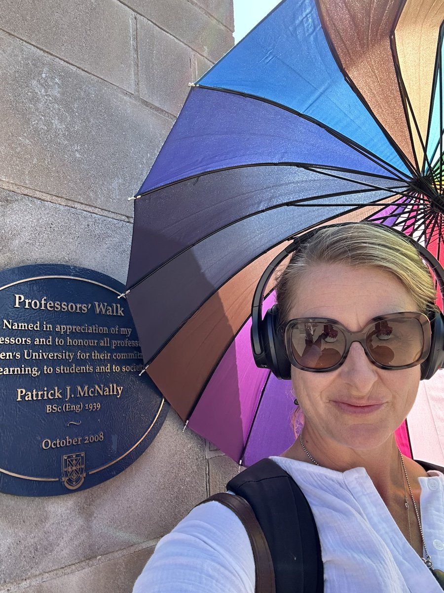 On the first day of the new academic year, I take the long way to my office, walk the Professor’s Walk, and reflect on the important job ahead of me. Lots to reflect on, esp w/concerns about violence directed at classrooms teaching on gender.