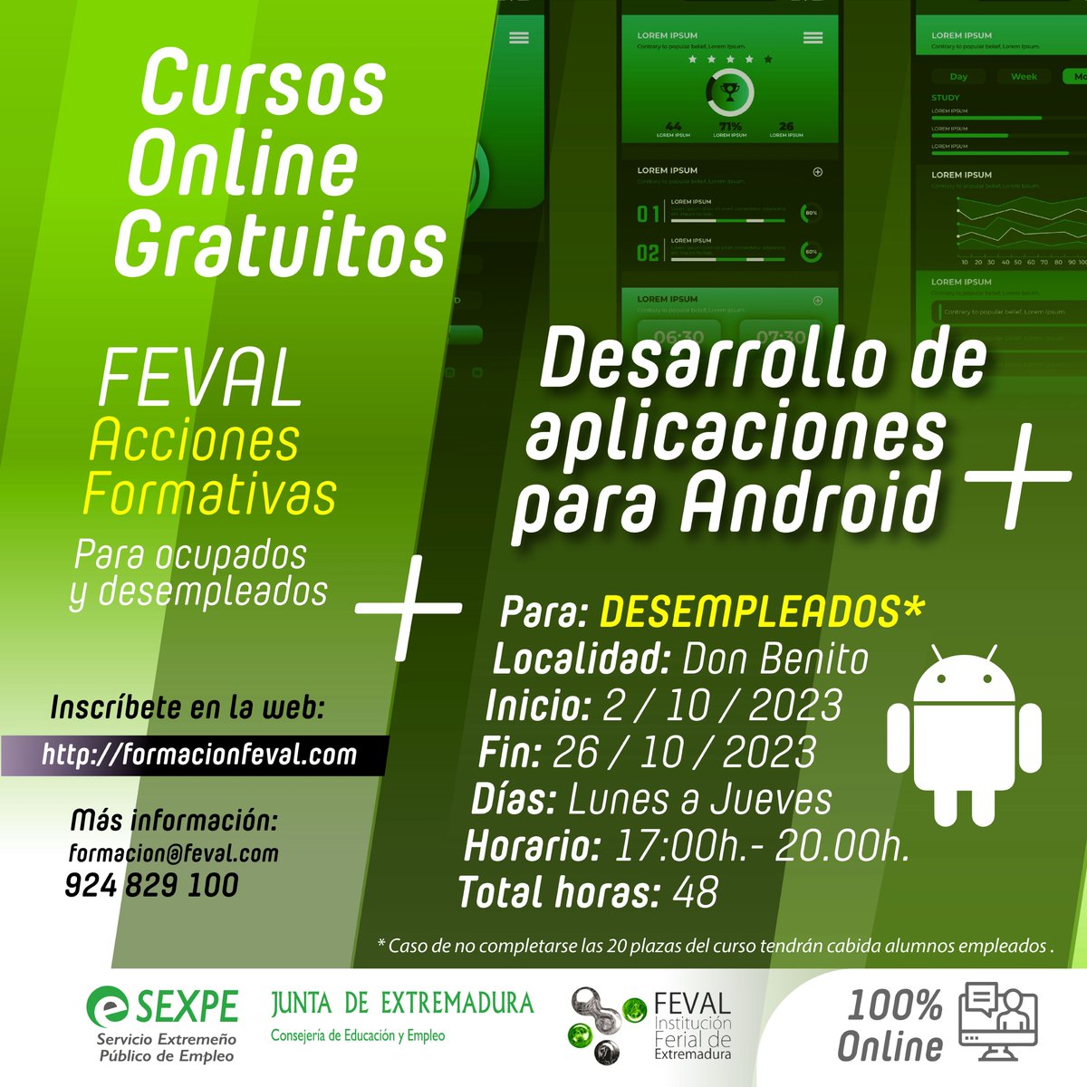 CentroFeval's tweet photo. 💼 ¿Buscas adquirir nuevas habilidades para el mundo laboral? ¿Quieres mantenerte actualizado en las últimas tendencias tecnológicas? 
¡Estás en el lugar adecuado!
Descubre la variedad de cursos en nuestra página web. 
https://t.co/DpwNSzvVBc
#Formacion #Extremadura https://t.co/Bjedg9p7Zm