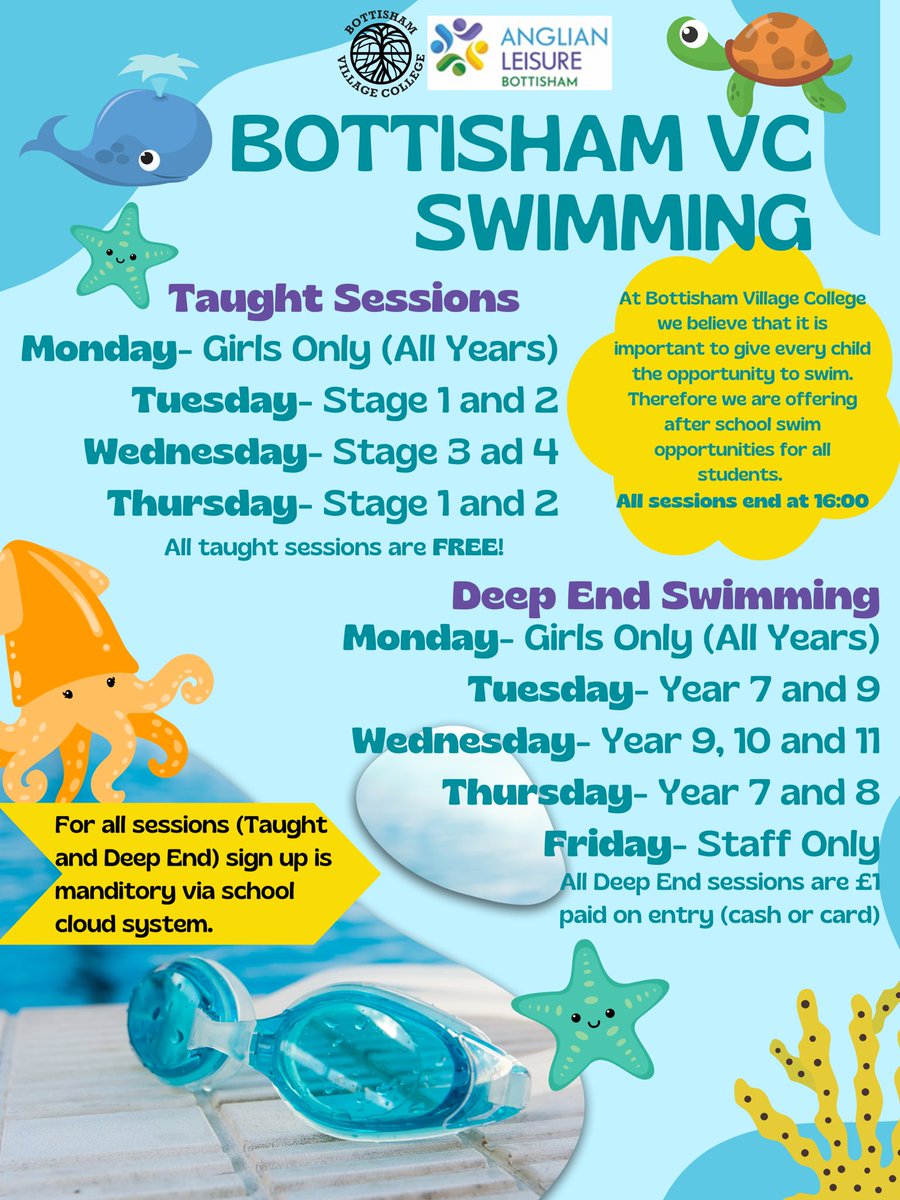 For Bottisham Village College Students only!