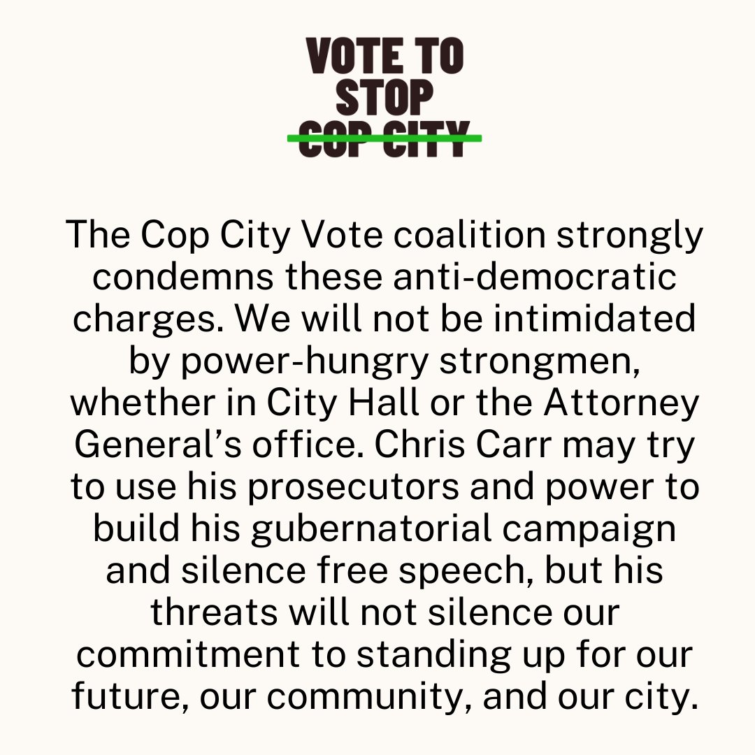 CopCityVote tweet picture