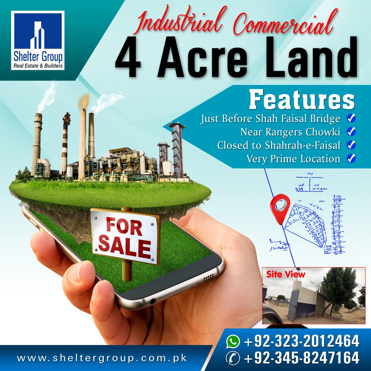 Younusrizvi's tweet image. For Further details please Contact:
Muhammad Younus Rizvi
0323-2012464
Furqan Yousuf
0343-2004774

#property #propertyforsale #industrialplot #CommercialProperty #chancedeal #bestseal #primelocation