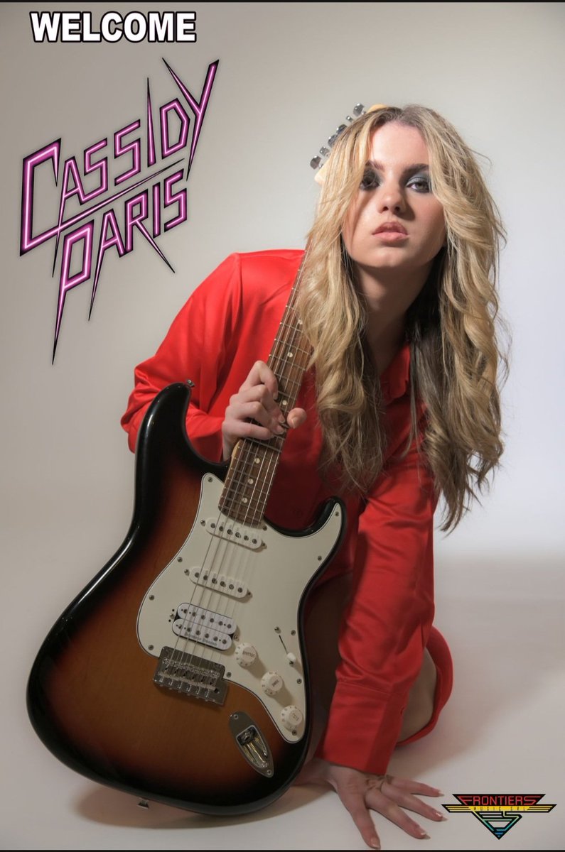 🎸New Signing Alert! 🎸 Welcome Cassidy Paris @FrontiersMusic1 @MelodicRock @TheRockpit_net @BLABBERMOUTHNET @MetalSludge @Hardrock_Haven @STMsilvertiger @erb_radio @thehardrockshow @sleazeroxx2015 #cassidyparis #signing #newsigning #recordlabel #frontiersmusic #newmusic #outnow