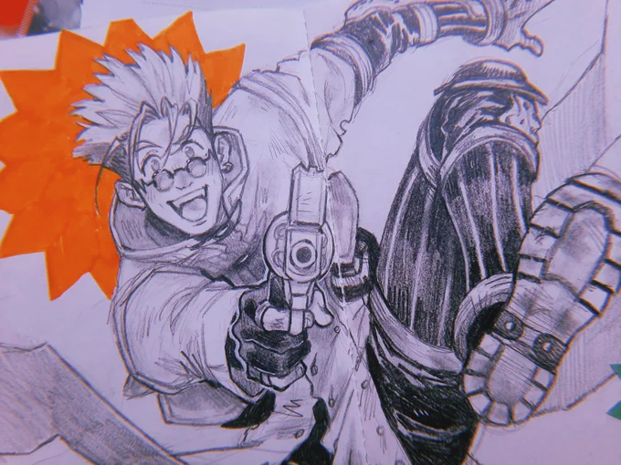 #trigun redraws 