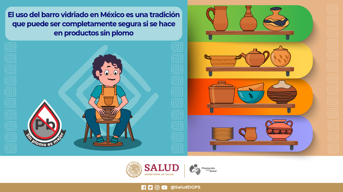 SaludDGPSP's tweet photo. Da click en el enlace de @Fonart_mx para consultar talleres artesanales con productos de barro libres de plomo.   👉👉https://t.co/x7xE7X6z74  #SinPlomoEsMejor  #LibreDePlomo  #CocinaMexicana https://t.co/ZwcegiUTle