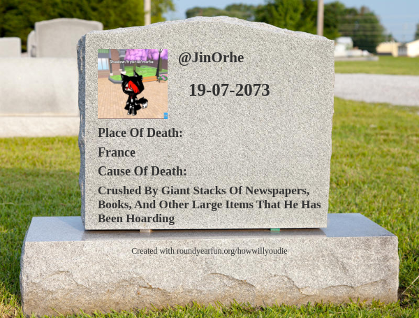 JinOrhe's tweet photo. This is how and when I will die https://t.co/MGVX65h7MK

⠀ https://t.co/34ienGm8Q7