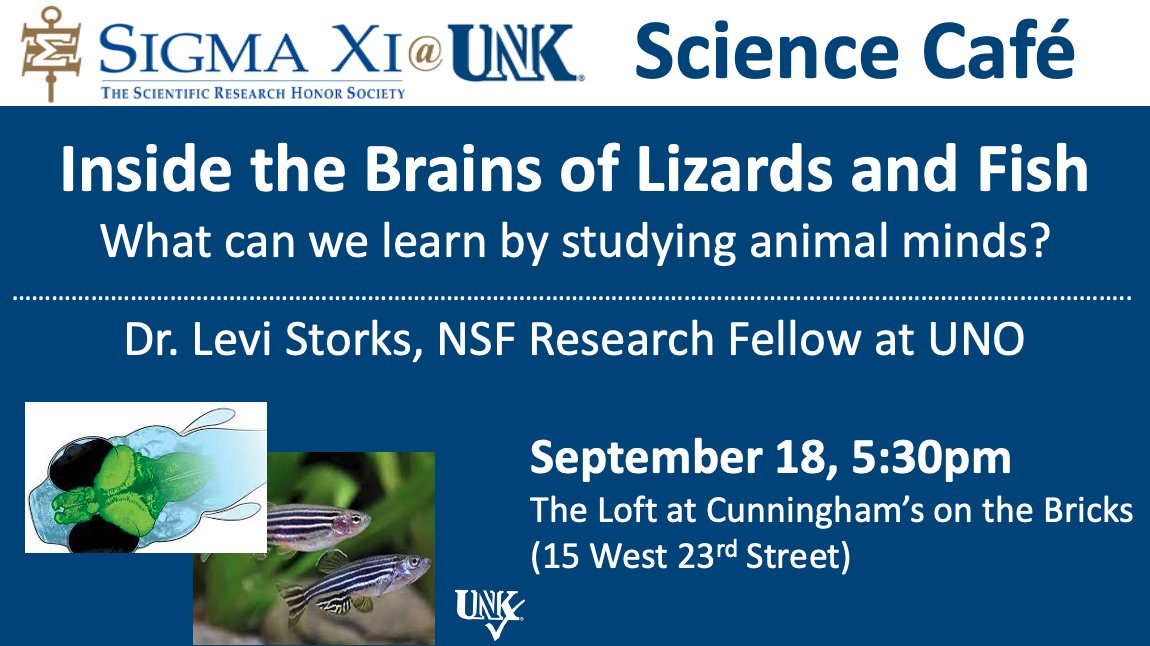 We're excited to have <a href="/ScalyLevi/">Dr. Levi Storks #BlackLivesMatter</a> join us on 9/18 for the first Science Cafe of Fall 2023!
