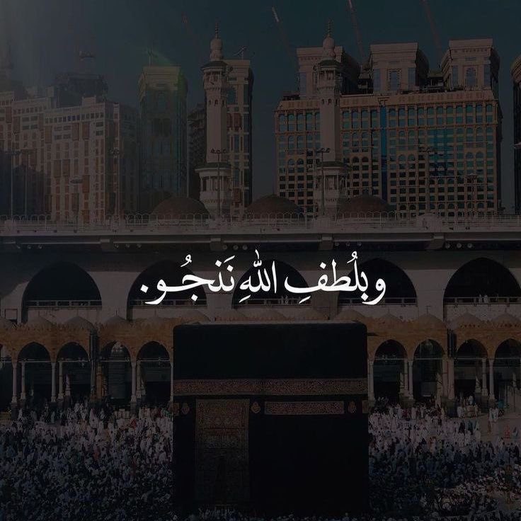 "كُلُّ الصّعابِ بلطفِ اللهِ هيّنةٌ
 طَمّن فُؤادَكَ لَا حزنٌ ولا قلَقُ"