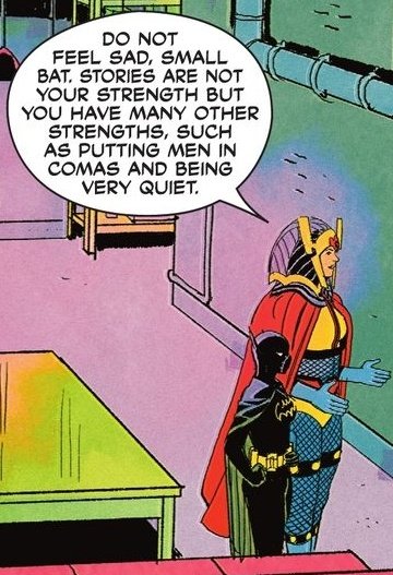 BestDcWomen's tweet photo. Big barda calling Cassandra "small bat" in Bird of prey #1 art by Leonardo Romero https://t.co/fgk2lfdKEc