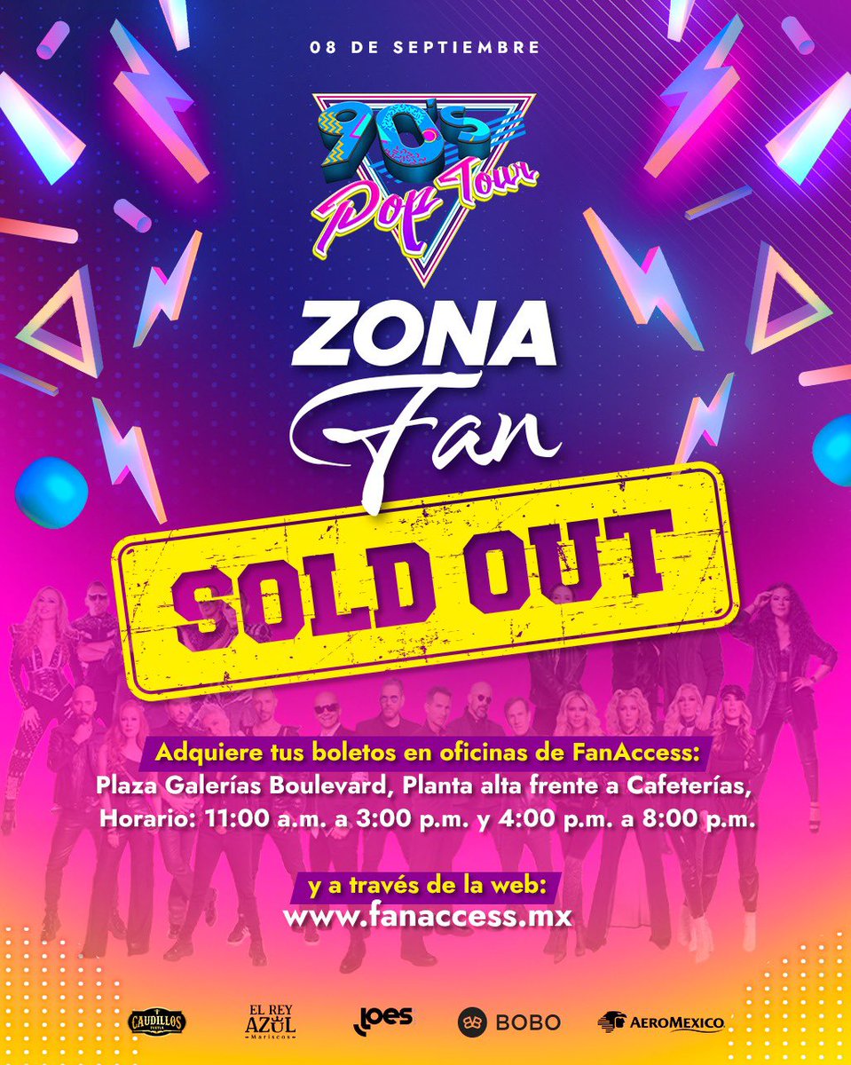 quejatechiapas's tweet photo. A tan sólo unos días de vivir el 90's Pop Tour en el Foro Chiapas

Recuerda adquirir boletos para otras localidades en https://t.co/S0Ra6QcT3C o en Plaza Galería Boulevard. 

 @produccionesloes 

#ProduccionesLoes #TuxtlaesLOES #90sTuxtla #ZonaFanSoldOutLoes #90sPopTour2023 https://t.co/12gNgrxNCQ