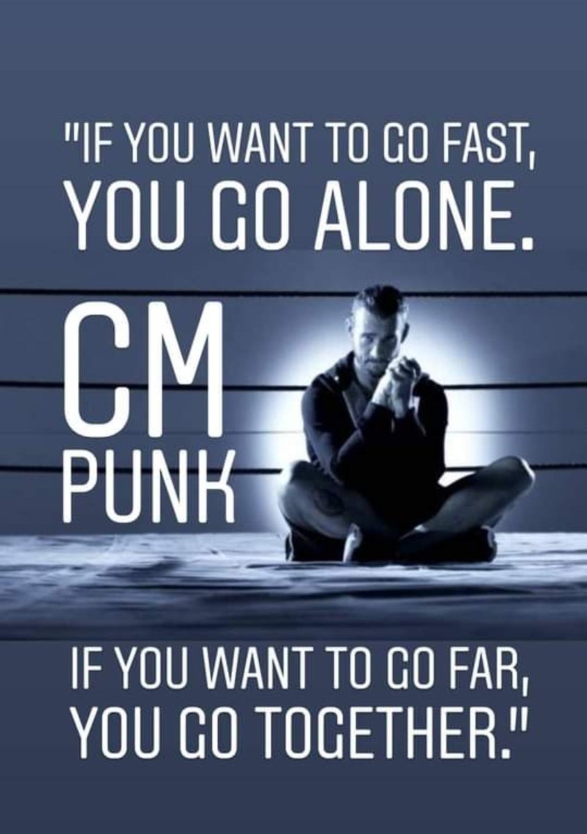 TheJuancho's tweet image. This is one of the reasons why #IStandWithCMPunk.
You can criticize his methods, call him abrasive or volatile.
At the end of the day, he's a man who wants to give back to a profession that has afforded him so much, to help others up to reach his level of success.
He is my hero.